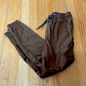 Plugg Boys Brown Cargo Pants size M (10-12)